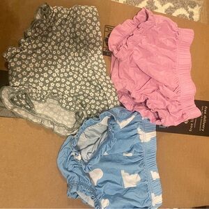 Set of 3 bummie covers